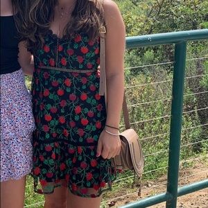 Jack by BB Dakota lace and floral dress